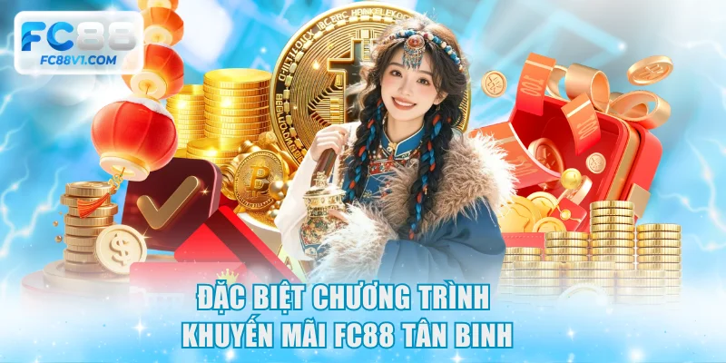 Đặc biệt chương trình khuyến mãi FC88 tân binh