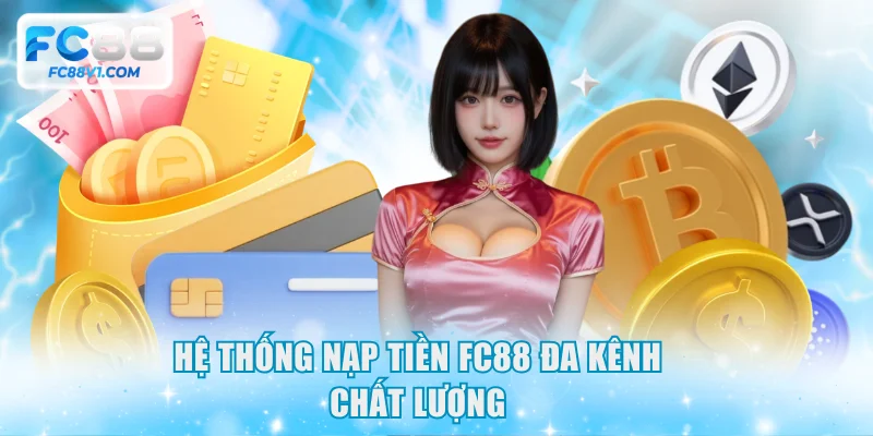 Hệ thống nạp tiền FC88 đa kênh chất lượngHệ thống nạp tiền FC88 đa kênh chất lượng