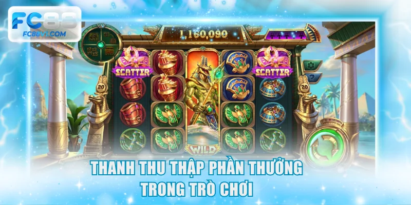 Thanh thu thập phần thưởng trong trò chơi