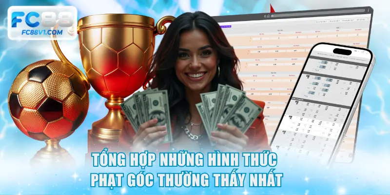 Tổng hợp những hình thức phạt góc thường thấy nhất