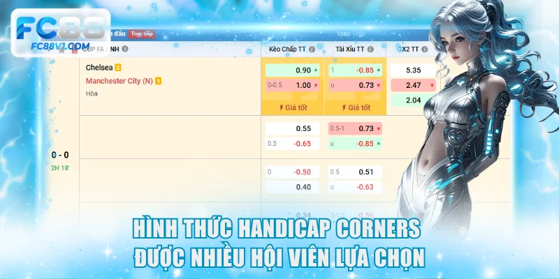 Hình thức Handicap Corners được nhiều hội viên lựa chọn